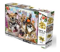 Puzzle 3D - Selfie - Kučni ljubimci 500 kom