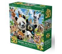 Puzzle 3D - Selfie - Lama drama 48 kom 31x23cm