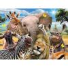 Puzzle 3D - Selfie - Afrika 63 kom 31x23cm