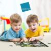 Puzzle 2D/3D - Smeđi i crni labradori 63 kom 31x23cm Giordano