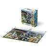 Puzzle 2D/3D - Psi u dvorištu / Proljetni štenci 63 kom 31x23cm Giordano