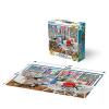 Puzzle 2D/3D - Mačići u šivaćoj sobi / Mačja knjižnica 63 kom 31x23cm Giordano