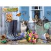 Puzzle 2D/3D - Mačići kraj jezera / Svježi proizvodi s farme 500 kom 61x46cm Giordano