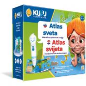 INTERAKTIVNA KUKU OLOVKA S KNJIGOM - ATLAS SVIJETA