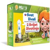 INTERAKTIVNA KUKU OLOVKA S KNJIGOM - SVIJET ŽIVOTINJA