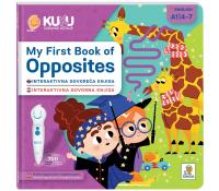 Interaktivna knjiga Kuku - My First Book of Opposites (bez o