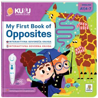Interaktivna knjiga Kuku - My First Book of Opposites (bez o